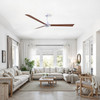Matthews Fan Company - AK-MWH-WN-72 - 72" Ceiling Fan - Alessandra - Matte White
