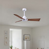 Matthews Fan Company - AK-MWH-WN-42 - 42" Ceiling Fan - Alessandra - Matte White
