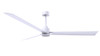Matthews Fan Company - AK-MWH-MWH-72 - 72" Ceiling Fan - Alessandra - Matte White