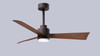 Matthews Fan Company - AKLK-TB-WN-42 - 42" Ceiling Fan - Alessandra - LK - Textured Bronze