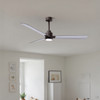 Matthews Fan Company - AKLK-TB-BN-56 - 56" Ceiling Fan - Alessandra - LK - Textured Bronze