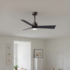 Matthews Fan Company - AKLK-TB-BK-42 - 42" Ceiling Fan - Alessandra - LK - Textured Bronze