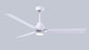 Matthews Fan Company - AKLK-MWH-MWH-56 - 56" Ceiling Fan - Alessandra - LK - Matte White