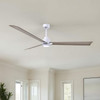 Matthews Fan Company - AKLK-MWH-GA-72 - 72" Ceiling Fan - Alessandra - LK - Matte White