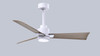 Matthews Fan Company - AKLK-MWH-GA-42 - 42" Ceiling Fan - Alessandra - LK - Matte White