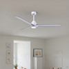 Matthews Fan Company - AKLK-MWH-BN-56 - 56" Ceiling Fan - Alessandra - LK - Matte White