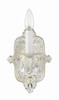 Crystorama - 5021-AW-CL-MWP - One Light Wall Sconce - Paris Market - Antique White