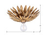 Crystorama - 500-GA - One Light Wall Sconce - Broche - Antique Gold