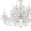 Crystorama - 4479-CH-CL-I - 12 Light Chandelier - Maria Theresa - Polished Chrome