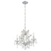 Crystorama - 4474-CH-CL-S - Four Light Mini Chandelier - Maria Theresa - Polished Chrome