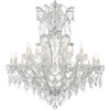 Crystorama - 4424-CH-CL-S - 25 Light Chandelier - Maria Theresa - Polished Chrome