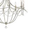 Crystorama - 428-SA - Eight Light Chandelier - Metro - Antique Silver