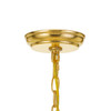 Crystorama - 423-GA - Three Light Mini Chandelier - Metro - Antique Gold