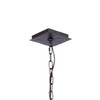 Crystorama - 339-RS - Seven Light Chandelier - Capri - Raw Steel