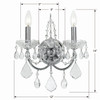 Crystorama - 3222-CH-CL-I - Two Light Wall Sconce - Imperial - Polished Chrome