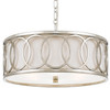 Crystorama - 287-SA - Six Light Chandelier - Graham - Antique Silver