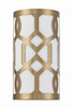 Crystorama - 2262-AG - One Light Wall Sconce - Jennings - Aged Brass