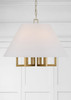 Crystorama - 2256-VG - Six Light Chandelier - Westwood - Vibrant Gold