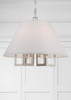Crystorama - 2256-PN - Six Light Chandelier - Westwood - Polished Nickel