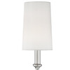 Crystorama - 2241-PN - One Light Wall Sconce - Sylvan - Polished Nickel