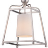 Crystorama - 2240-PN - One Light Pendant - Sylvan - Polished Nickel