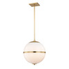 Crystorama - 2016-AG - Four Light Mini Chandelier - Truax - Aged Brass