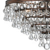 Crystorama - 136-VZ - Six Light Chandelier - Calypso - Vibrant Bronze