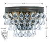 Crystorama - 132-VZ - Two Light Wall Sconce - Calypso - Vibrant Bronze