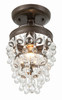 Crystorama - 131-VZ_CEILING - One Light Semi Flush Mount - Calypso - Vibrant Bronze