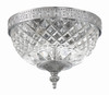 Crystorama - 117-8-CH - Two Light Flush Mount - Radley - Polished Chrome