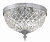 Crystorama - 117-10-CH - Two Light Flush Mount - Radley - Polished Chrome