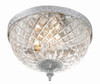 Crystorama - 117-10-CH - Two Light Flush Mount - Radley - Polished Chrome