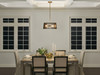 Kichler - 44171BK - Three Light Pendant - Linara - Black