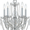 Crystorama - 1129-CH-CL-S - Five Light Mini Chandelier - Traditional Crystal - Polished Chrome