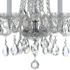 Crystorama - 1061-CH-CL-S - Five Light Mini Chandelier - Traditional Crystal - Polished Chrome