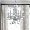 Crystorama - 1061-CH-CL-S - Five Light Mini Chandelier - Traditional Crystal - Polished Chrome