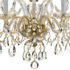 Crystorama - 1005-PB-CL-S - Five Light Chandelier - Traditional Crystal - Polished Brass