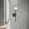 Kuzco Lighting - WS15506-BK-UNV - LED Wall Sconce - Elixir - Black