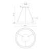 Kuzco Lighting - PD82732-WH-UNV-010 - LED Pendant - Cortana - White
