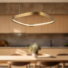 Kuzco Lighting - PD78019-VB-UNV - LED Pendant - Yukon - Vintage Brass