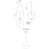 Kuzco Lighting - PD76712-CH-UNV - LED Pendant - Aries - Chrome