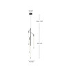 Kuzco Lighting - PD74746-BK-UNV - LED Pendant - Motif - Black