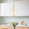 Kuzco Lighting - PD62511-BG/LG-UNV - LED Pendant - Mulberry - Brushed Gold/Light Guide