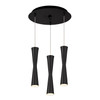 Kuzco Lighting - MP42502BK-03 - LED Pendant - Robson - Black