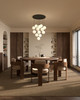 Kuzco Lighting - MP3106BKOP-13 - LED Pendant - Bolla - Black/Opal Glass