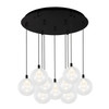 Kuzco Lighting - MP3106BK-09 - LED Pendant - Bolla - Black