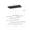 Kuzco Lighting - MP14970-BK-UNV-010 - LED Pendant - Chute Motion - Black