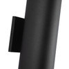 Kuzco Lighting - LD4-UD12W36-3036-BK-UNV-010 - LED Wall Sconce - Lorna - Black