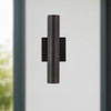 Kuzco Lighting - LD2-UD12W20-3036-BK-UNV-010 - LED Wall Sconce - Lorna - Black