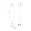 Kuzco Lighting - LD2-CC12W12-3036-BK-UNV-010 - LED Ceiling Mount - Lorna - Black